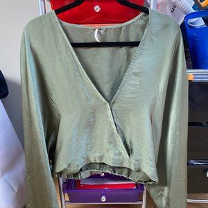 FreePeople Silk Blouse